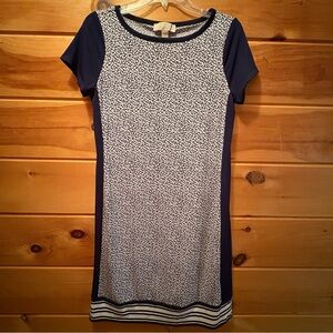 Michael Kors Navy Blue & White Dress, S